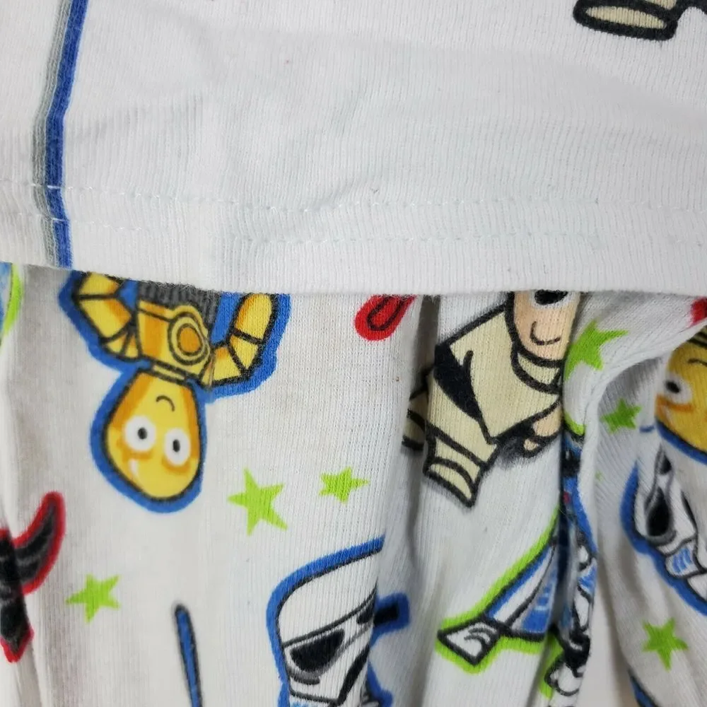 Star Wars Pajama Top C3PO R2D2 Boys 5T No Pants Crew Neck‎